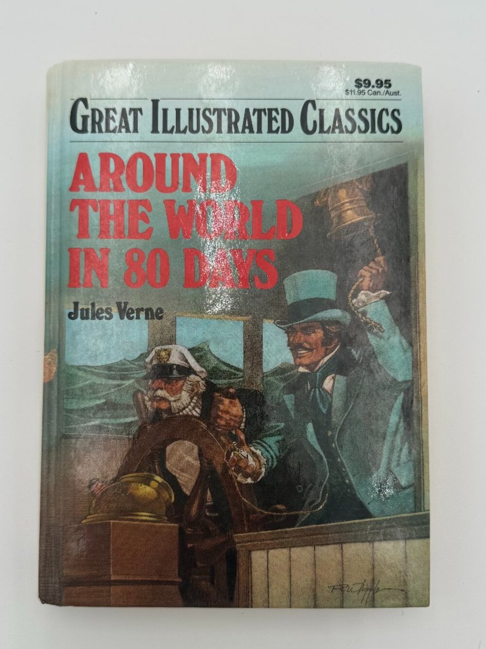 around the world in 80 days Jules Verne great illustrad classics  wanderlandstor
